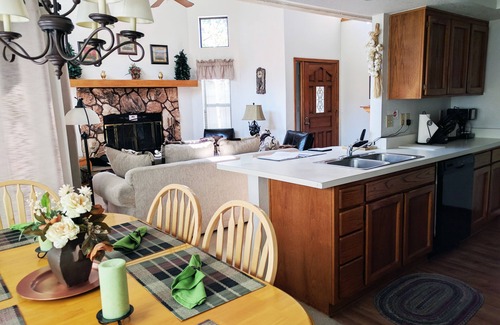 Pinetop Villa | Quality Hill Resort Villa, Unit 30, resort community among the tall pines