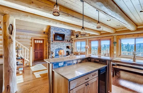 Fairplay Cabin | Quarry Road Cabin - Dogs OK - Log Cabin, Mountain Views 22 miles to Breckenridge