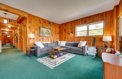 Lake George House | Queensbury Lakefront Home Screened Porch and Views!