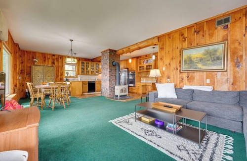Lake George House | Queensbury Lakefront Home: Screened Porch & Views!