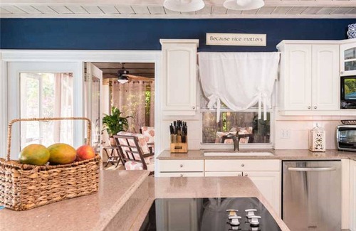 Moorings House | Quiet and Peaceful Beachside Pool Home.