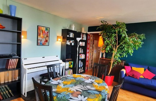 13th Arrondissement Apartment | Quiet, bright apartment with private parking near central Paris