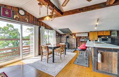 Lake George Cabin | Quiet Cabin on Glen Lake w/Boat Dock & Deck!