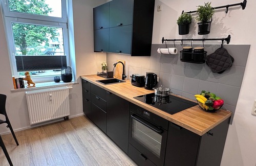 Kropeliner-Tor-Vorstadt Apartment | Quiet, cozy holiday apartment “DSCHUNGEL" (Jungle) in the middle of the city