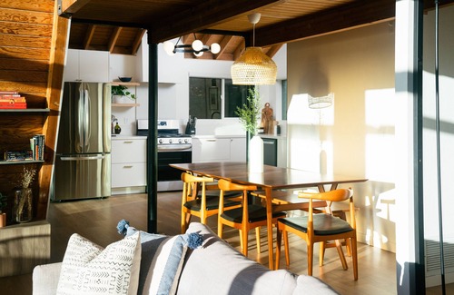 Crestline Cabin | Quiet Mid-Century A-Frame Retreat w/Mountain Views