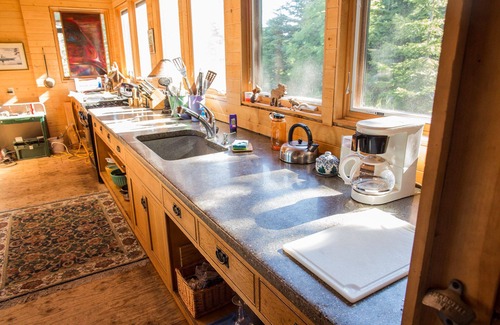 Beals Cabin | Quiet ocean front home with open ocean views and granite coastline