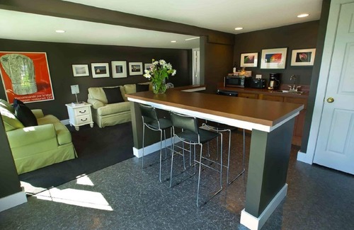 Suttons Bay Cottage | Quiet, Private, Waterfront - Luxury on 125 Ft. of Suttons Bay