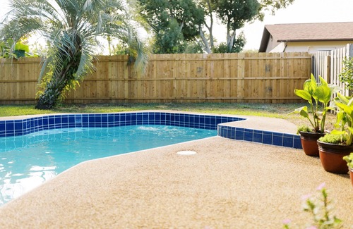 Port Orange House | Quiet retreat with private yard and salt water pool near Daytona Shores