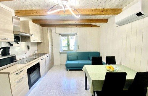 Montan-Angelin-Arensod Apartment | Quiet Two-Room Apartment with Parking Space - Casa Montan