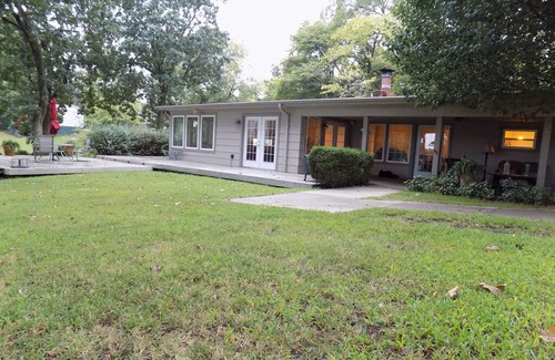 Afton House | Quiet waterfront lake home at Grand Lake on Monkey Island near Shangri-La Resort