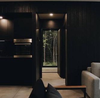 Petite-Riviere-Saint-Francois Villa | Réflexion Charlevoix - Maisons Miroirs