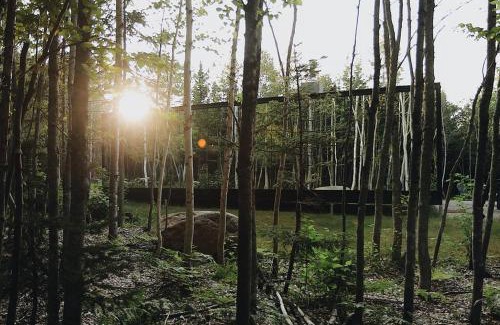 Petite-Riviere-Saint-Francois Villa | Réflexion Charlevoix - Maisons Miroirs