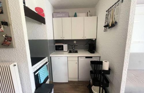 Les Deux Alpes Apartment | Résidence Cote Brune 2 - Studio cosy et rénové, situé au pied-des-pistes et écoles de ski MAE-5221