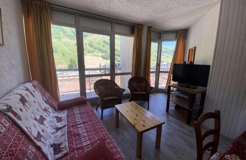 Les Deux Alpes Apartment | Résidence Diamant 1 - Chaleureux T3 centre station, avec vue sur les pistes MAE-5381