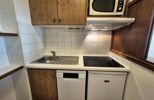 Val Claret Apartment | Résidence Hameau Du Borsat 1& 2 - Studio cabine rénové·Pied des Pistes·Balcon MAE-9321