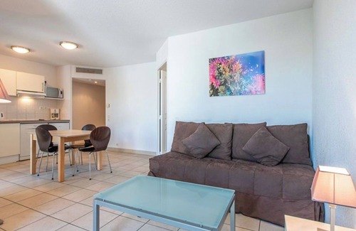 Cros-de-Cagnes Apartment | Résidence Le Crystal 2P4