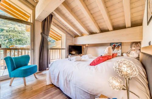 Les Boisses Apartment | Résidence Lodge Des Neiges C - Appartement 4 - pied de pistes, service hotelier inclus MAE-2580