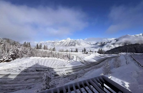 Risoul Apartment | Résidence Terrasse De Risoul - Magnifique chalet de standing neuf avec vue panoramique au départ du téléski