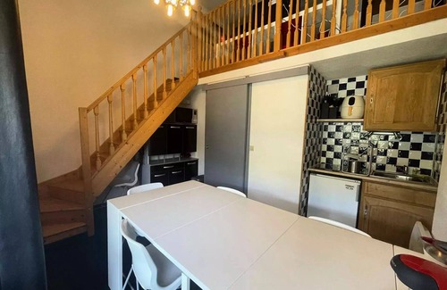 Mont-de-Lans Apartment | Rainbow C Residence - Duplex favourite in station height