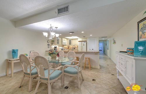 North Redington Beach Condo | Ram Sea 406 is a Silver Tier 2-bedroom 2 bath Gulf Front Condo on 4th Floor