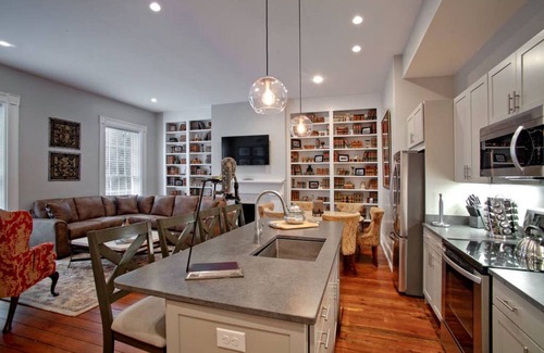 Historic District - North House | Rare & Beautifully Updated 9 Bed, 8 Bath Townhome