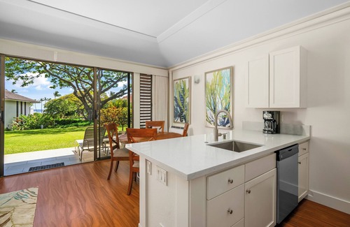 Poipu Condo | Rare Find w/2 AC! Newly renovated condo #128, ground flr, 3-4 min walk to beach