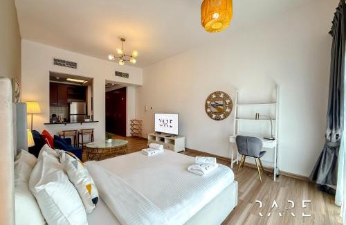 Discovery Gardens Apartment | Rare Holiday Homes - Mediterranean Cluster - Near Ibn Battuta Mall - Discovery Garden - Building# Med 49 - R514