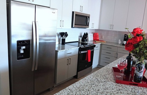 Southside Apartment | Red Rose Serenity 1BD Lux King - Southeast Jax