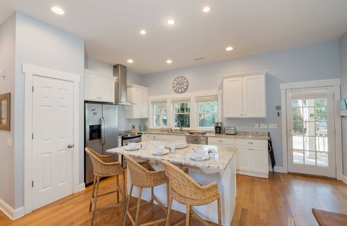 Cape Fear Station House | Reel Life tucked into a pretty, wooded bend in prestigious Cape Fear Station!