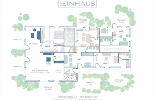 Manhagen House | Reetdachhaus mit Nähe zur Ostsee, Außensauna, Spielplatz & großem Garten