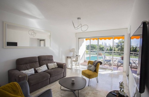 La Napoule Apartment | Ref: 3p25 location 3pièces dans une résidence avec piscine Mandelieu-la-Napoule