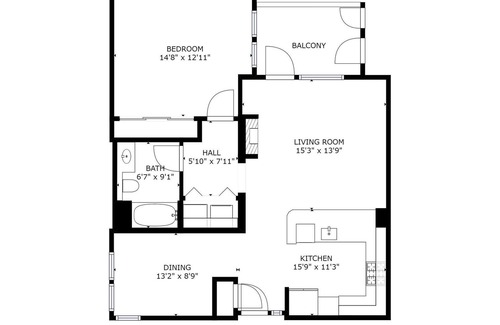 Central San Mateo Apartment | Refined 1BR in Sunny San Mateo