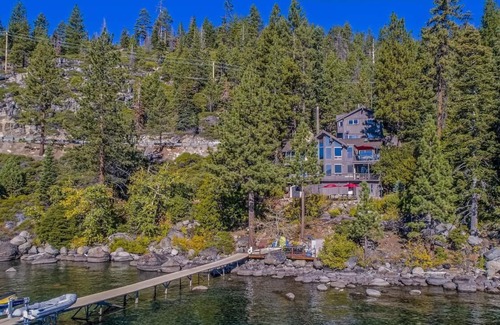Crystal Bay House | Relax at this serene Incline Village lake front property.