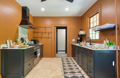 Town of Marbletown House | Relax in Style at Historic Modern on Main with Modern Amenities & Wooded Views