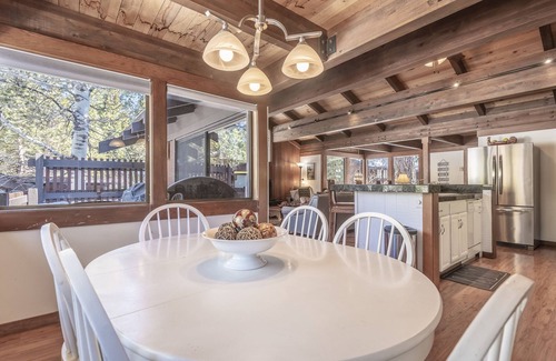 Tahoe Tavern Condo | Relax in the peaceful Tahoe Taverns complex, just a short walk to Tahoe City!
