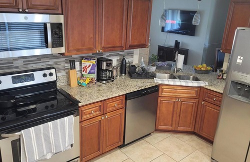 Palm Bay House | Relax with your family and friends at this spacious and private pool home.
