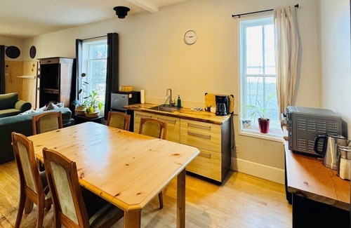 Historic Downtown Fernie Apartment | Relaxing Escape with Balcony Views and BBQ