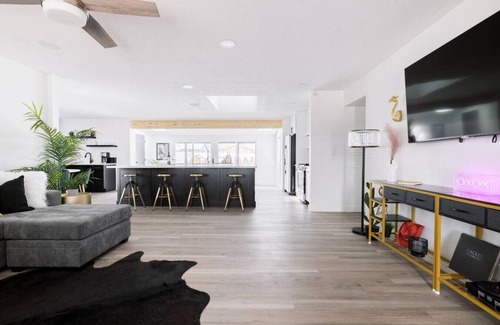 Papago Parkway House | Relaxing getaway w/fenced yard & heated pool