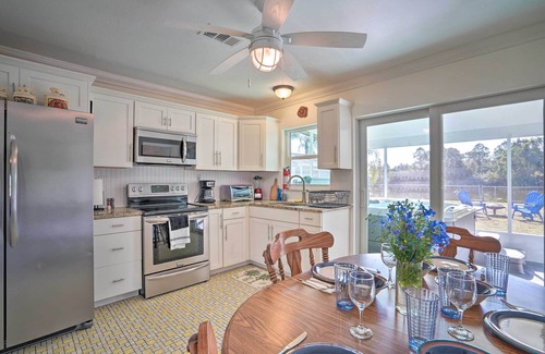Tropical Gulf Acres House | Relaxing Punta Gorda Getaway w/Fire Pit!