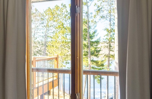 Brainerd House | Relaxing retreat on Rice Lake! Quiet lake views w/full deck, fire pit, & hot tub