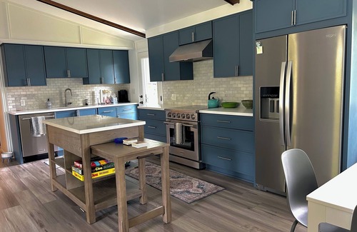 Como House | Remodeled house, fenced-in yard, 3 blocks from Lake Como& minutes to Lake Geneva