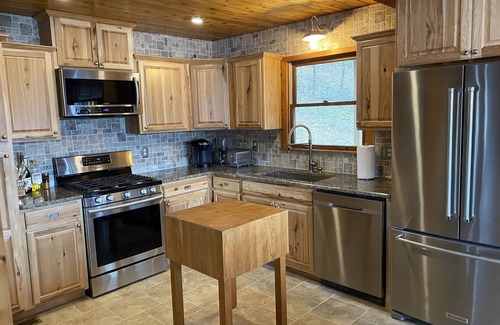 Topton House | Remodeled waterfront home with new private dock on Lake Nantahala!