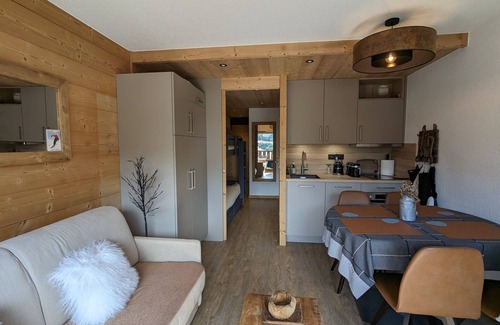 La Clusaz Apartment | Renovated Apartment in Village Center with Garage and Balcony