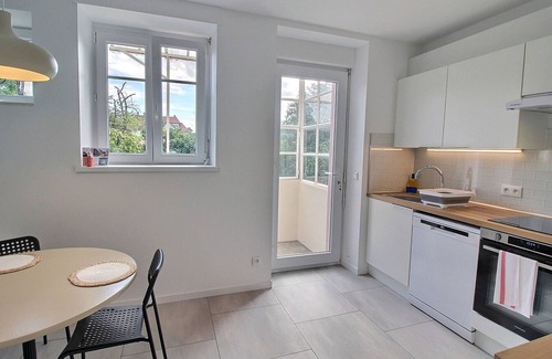 Saint Joseph/Mittelharth Apartment | Renovated apartment in Colmar with garden and terrace
