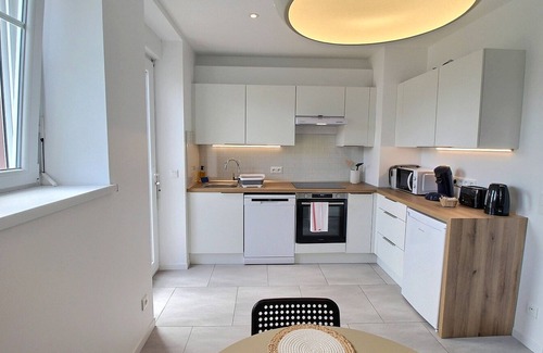 Saint Joseph/Mittelharth Apartment | Renovated apartment in Colmar with garden and terrace