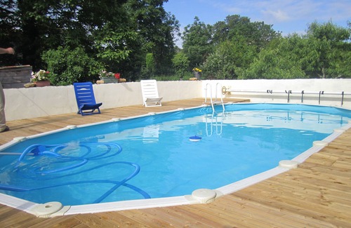 Montjean House | Renovated barn with private swimming pool on a family run farm in the Charente.