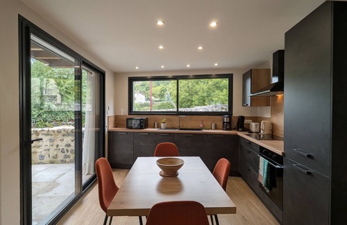 Polignac Cottage | Renovated house with terrace and balcony in Polignac