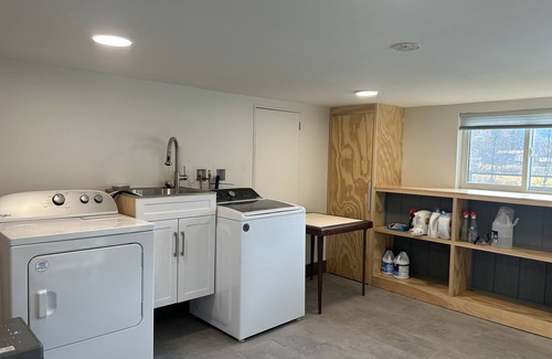 Hancock House | Renovated, modern house in Hancock, NY near Delaware River