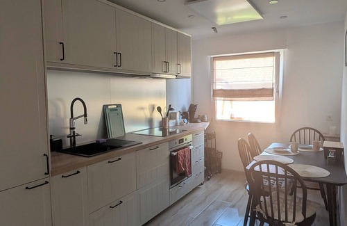 Weiler-Simmerberg Apartment | Renovated vacation apartment in a quiet residential area and garden (play and sunbathing lawn)