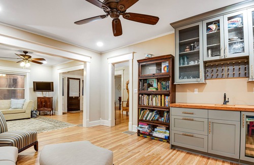 Old North End House | Renovated Victorian in Old North End with alfresco dining, wet bar & central AC
